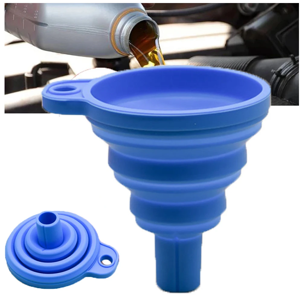 Workshop Tools Car - Engine Funnel Car Universal Silicone Liquid