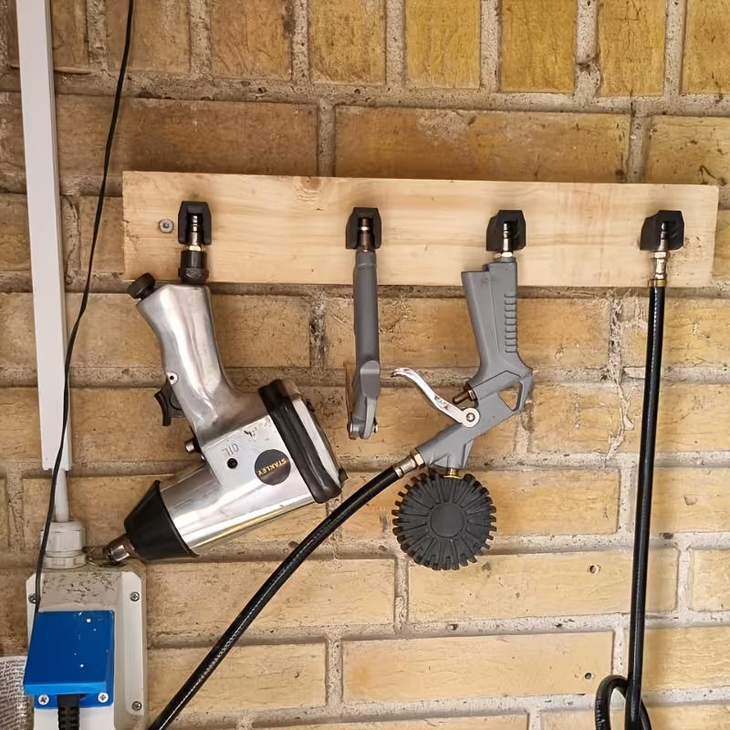 Workshop Tools Holder - 4Pcs Pneumatic Air Tool Wall Mount