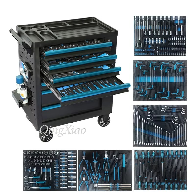 Durable Blue Iron Tool Cabinet - Workshop Tools Organizing review and price