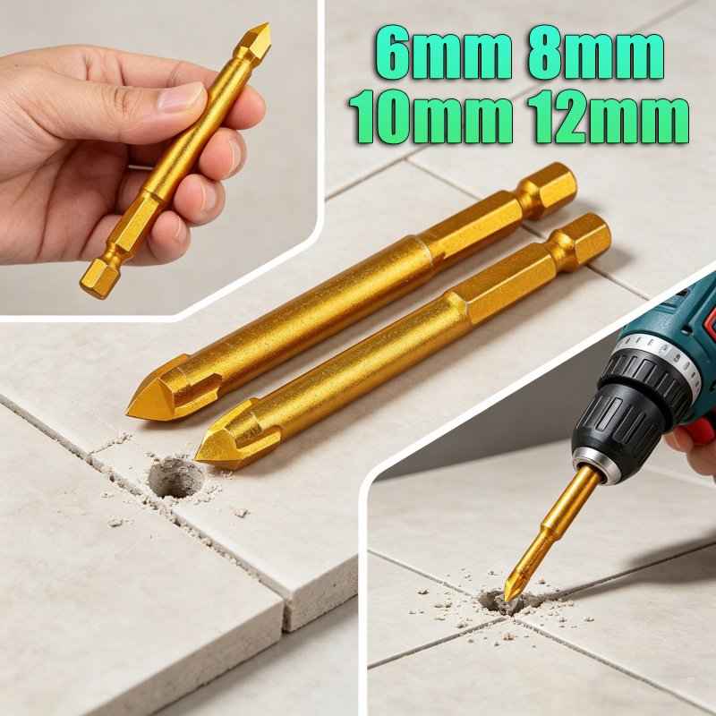 Triangle Drill Bit 6-12mm Tita - Workshop Tools Center review and price