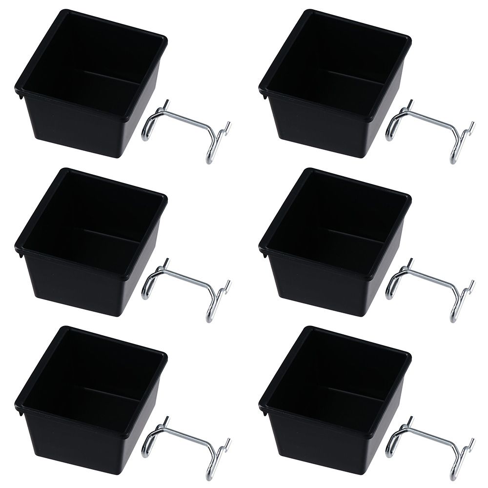 1/6 Sets Pegboard Bins with Ho - Workshop Tools Organizing review and price