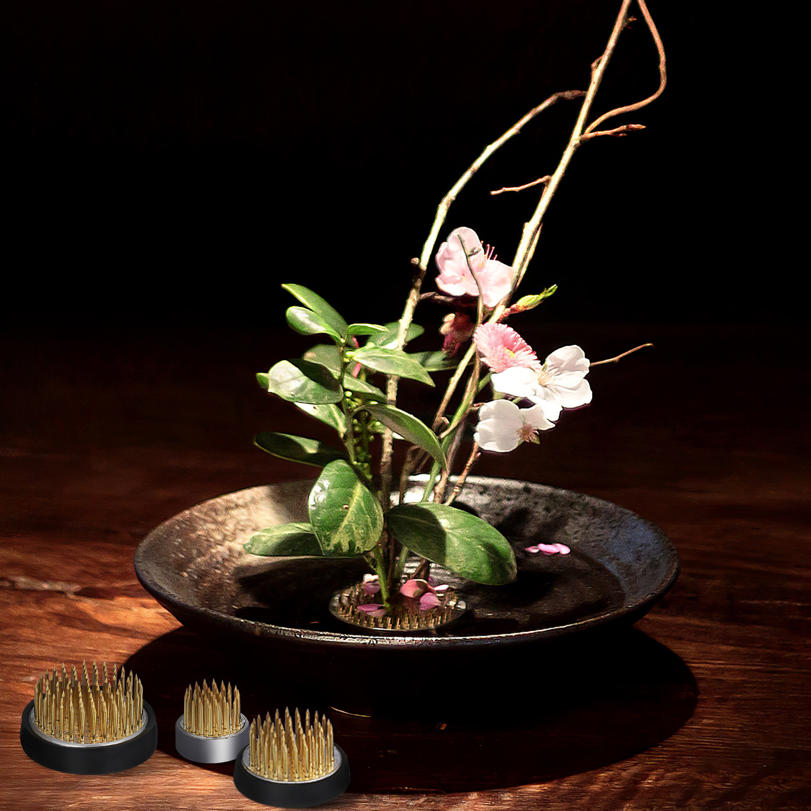 3Pcs Flower Frog Stem Holders  - Workshop Tools Holder review and price