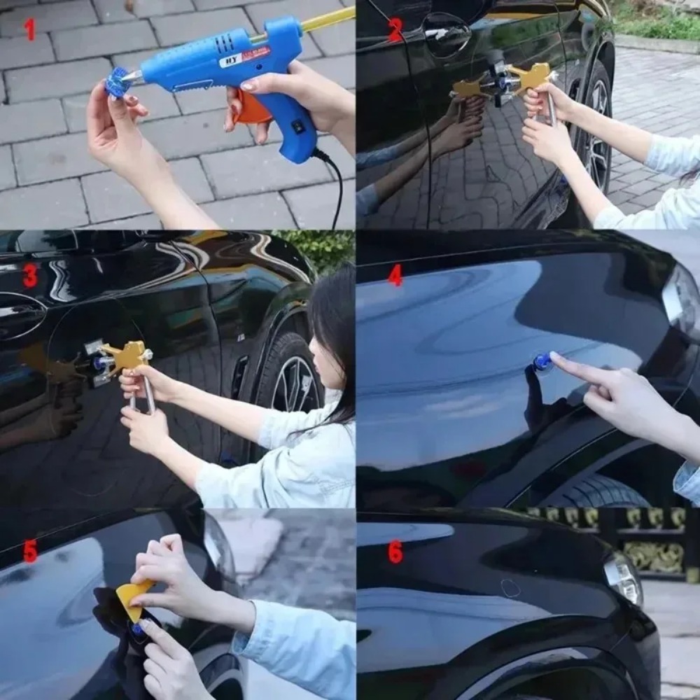 For Car Dent Pulle Kit Suction - Car Workshop Tools Kit review and price