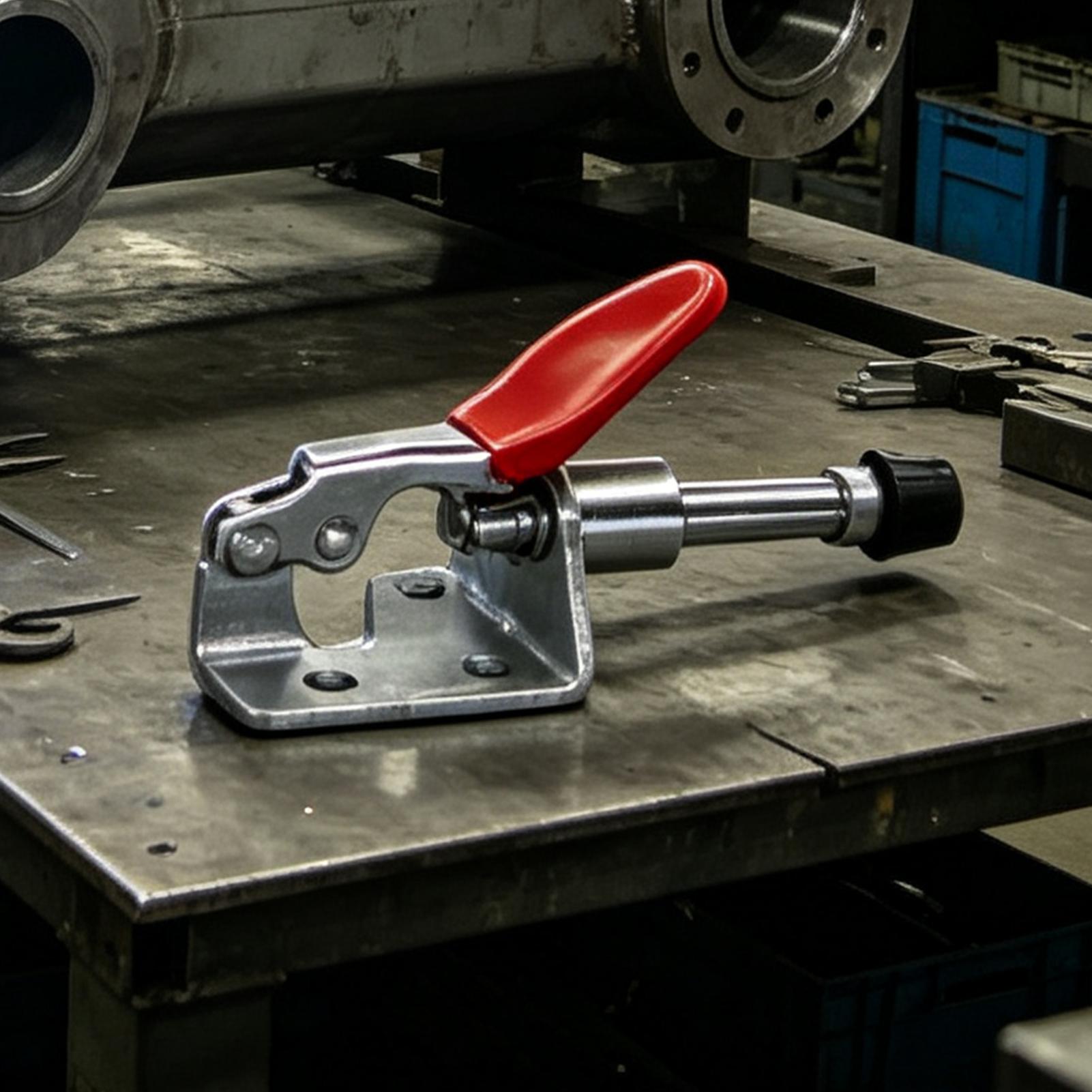 Horizontal Toggle Clamp 45kg H - Tools For Welding Workshop review and price