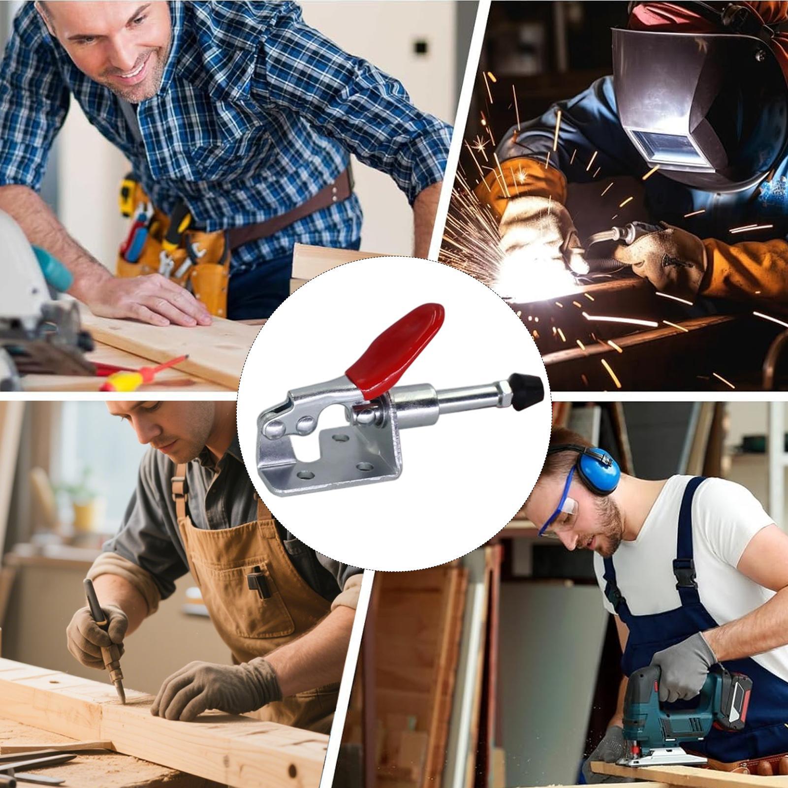 Horizontal Toggle Clamp 45kg H - Tools For Welding Workshop review and price