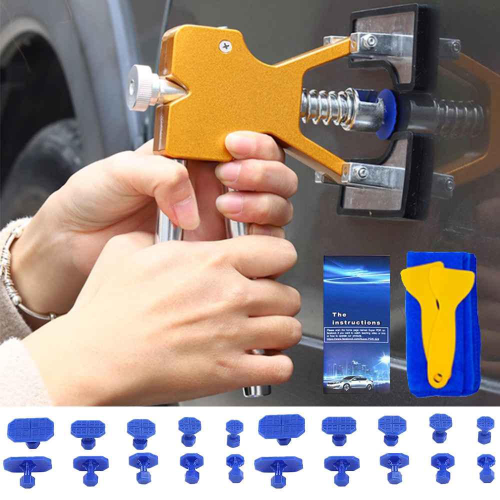 Car dent repair kit Auto Body  - Car Workshop Tools Kit review and price