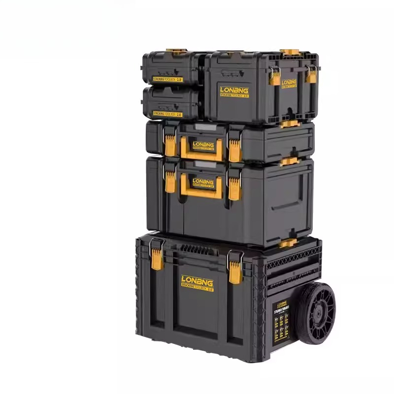 Tool Case Stackable Heavy Duty - Workshop Garage Tools Manufacturer review and price