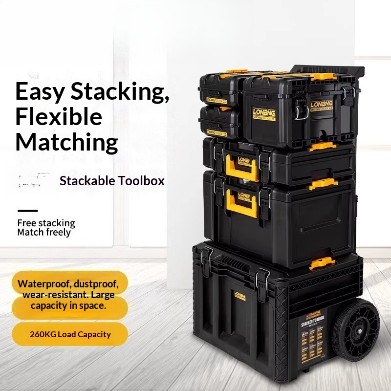 Tool Case Stackable Heavy Duty - Workshop Garage Tools Manufacturer review and price