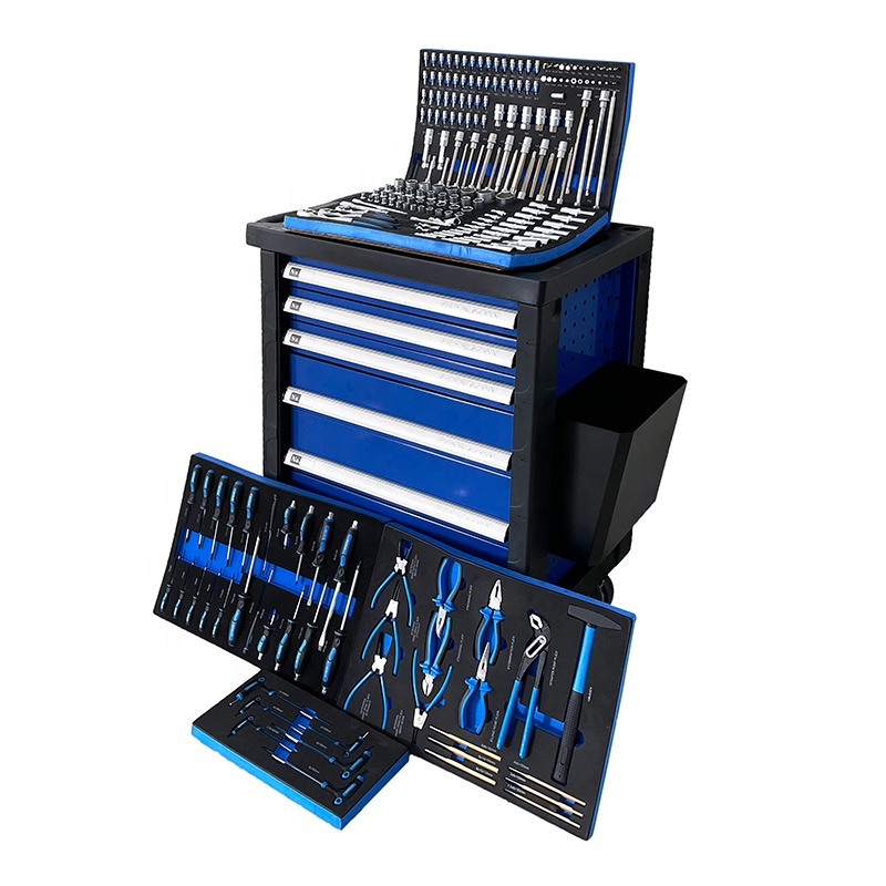 225 Pcs Movable Tool Cabinet 7 - Hand Tools In Workshop review and price