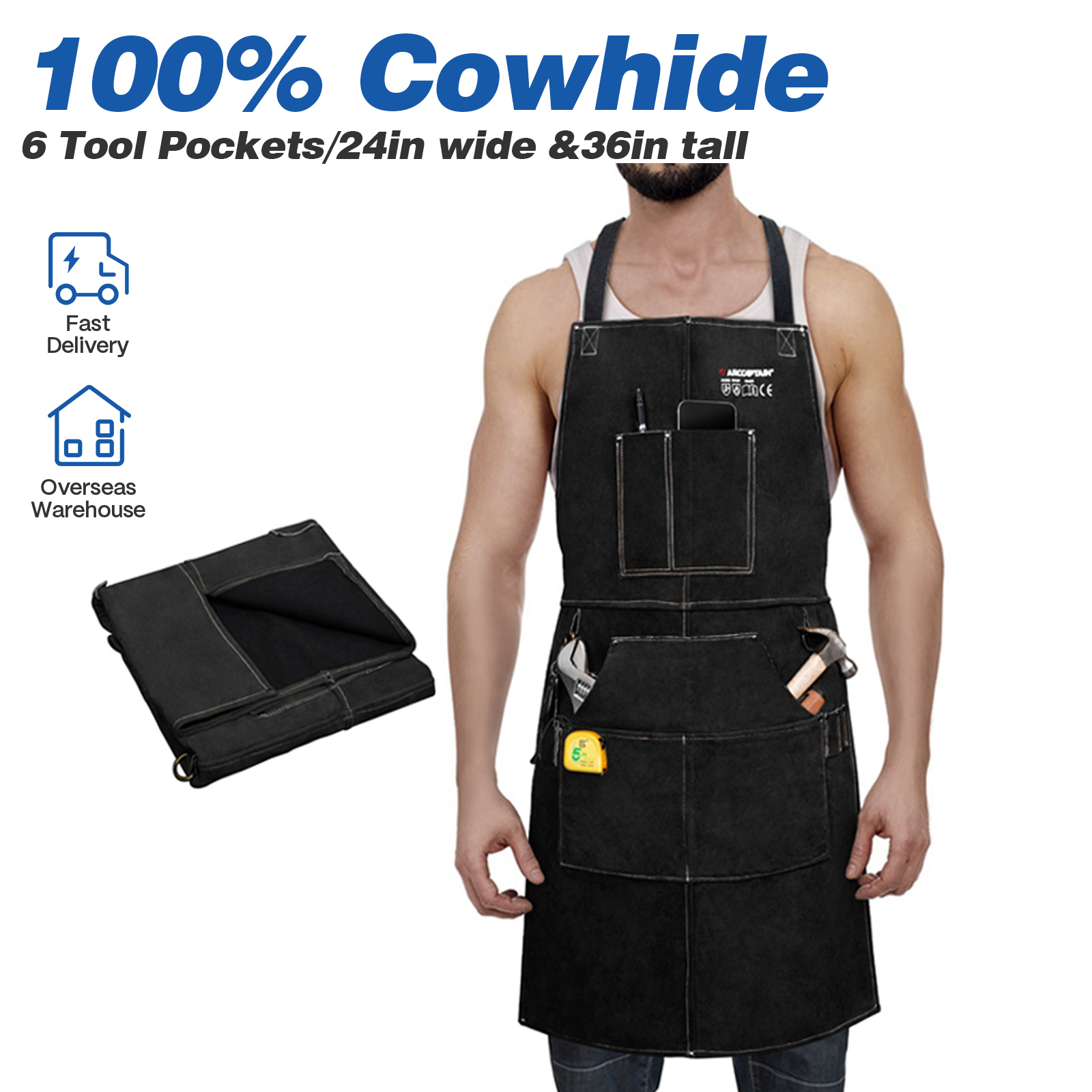 ARCCAPTAIN Leather Welding Wor - Tools For Welding Workshop review and price