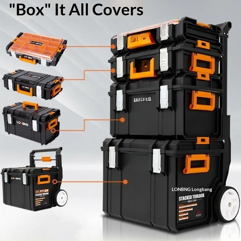 Tool Stackable Case Toolbox He - Workshop Garage Tools Manufacturer review and price