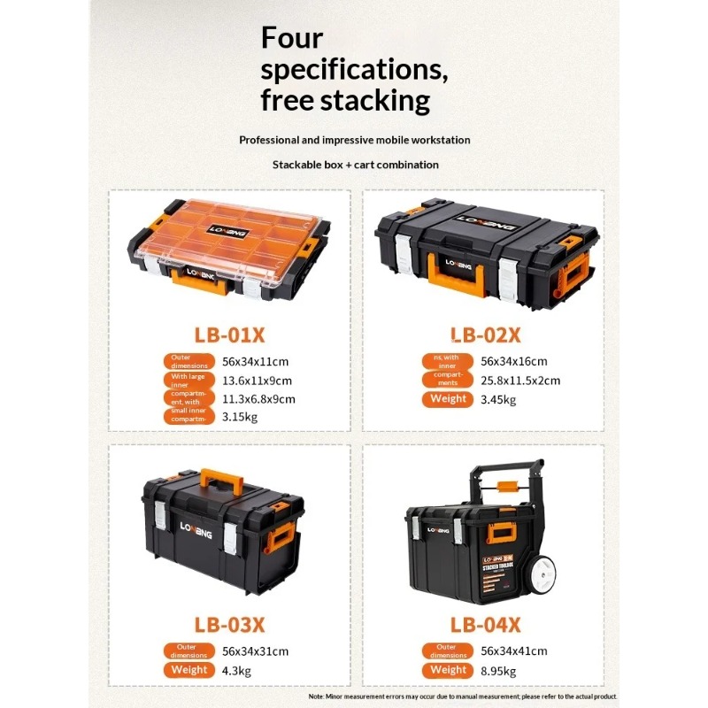 Tool Stackable Case Toolbox He - Workshop Garage Tools Manufacturer review and price