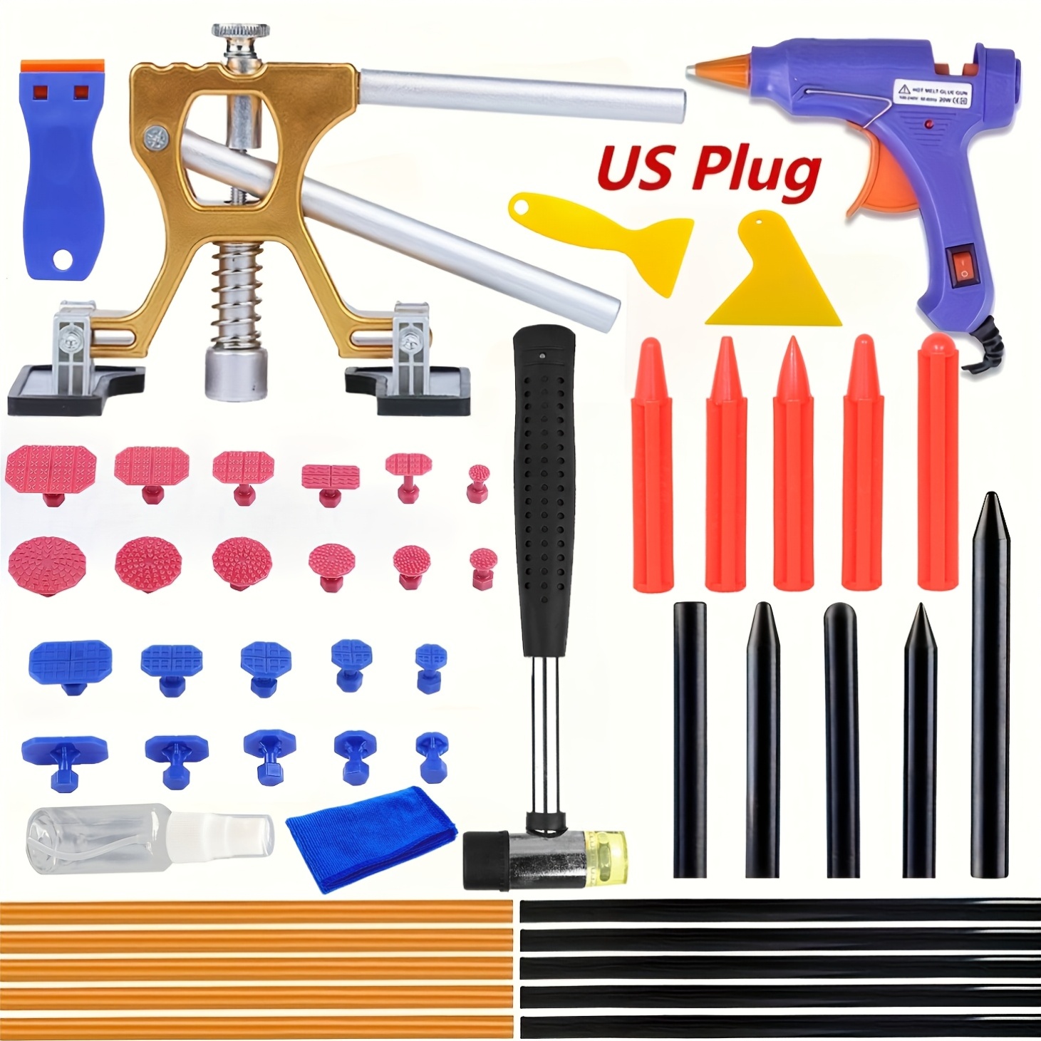 New Adjustable Car Auto Dent R - Car Workshop Tools Kit review and price