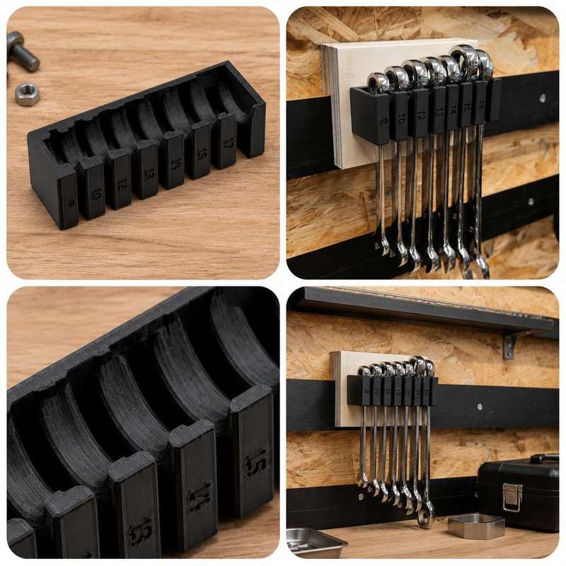 Wall Mount Wrench Organizer Ra - Workshop Tools Organizing review and price